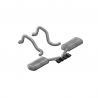 Corsa | Sport Axle-Back Exhaust System - 2.5" Tigershark 3.5" Tips Chevrolet Corvette C5 CORSA Performance Axle-Back Exhausts