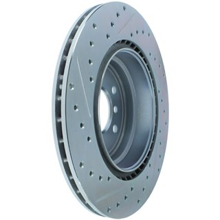 StopTech | Select Sport Rotor - Slotted & Drilled - Arrière Gauche - Vendu à l'unité StopTech Disques de freins