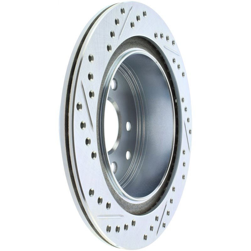 StopTech | Select Sport Rotor - Slotted & Drilled - Arrière Gauche - Vendu à l'unité StopTech Disques de freins