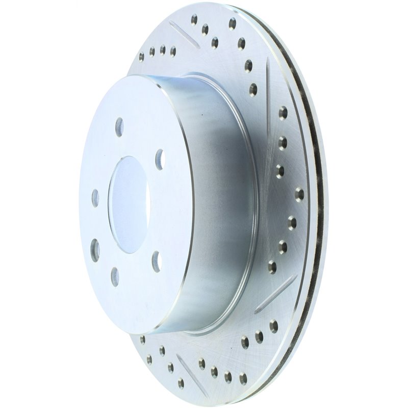 StopTech | Select Sport Rotor - Slotted & Drilled - Arrière Gauche - Vendu à l'unité StopTech Disques de freins