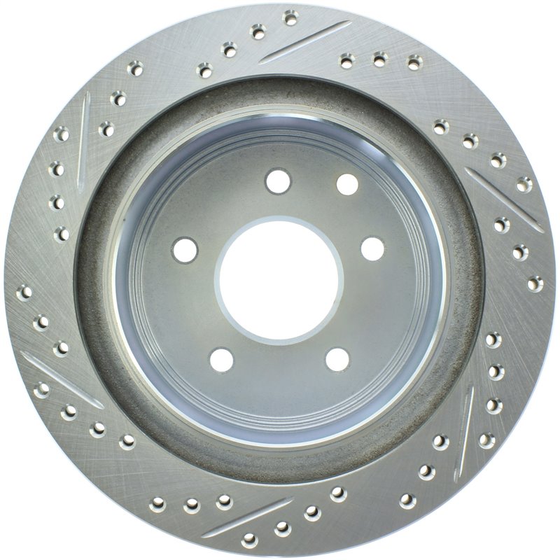 StopTech | Select Sport Rotor - Slotted & Drilled - Arrière Gauche - Vendu à l'unité StopTech Disques de freins