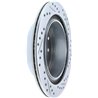StopTech | Select Sport Rotor - Slotted & Drilled - Arrière Droit - Vendu à l'unité StopTech Disques de freins