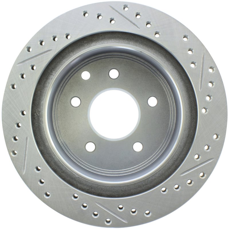 StopTech | Select Sport Rotor - Slotted & Drilled - Arrière Droit - Vendu à l'unité StopTech Disques de freins