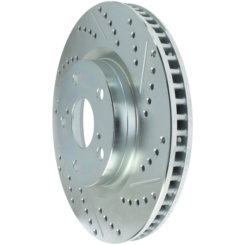 StopTech | Select Sport Rotor - Slotted & Drilled - Avant Gauche - Vendu à l'unité StopTech Disques de freins