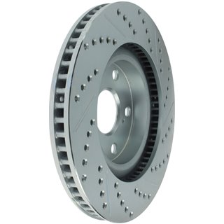 StopTech | Select Sport Rotor - Slotted & Drilled - Avant Droit - Vendu à l'unité StopTech Disques de freins