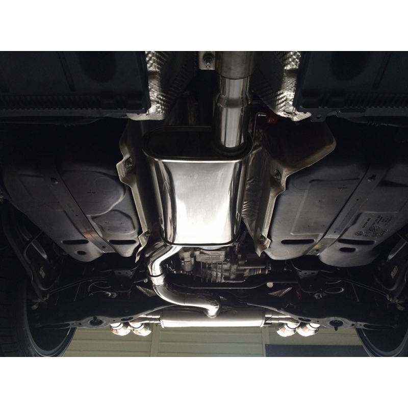 CTS Turbo | TURBOBACK 3'' - MK7/7.5 GOLF R 2015-2019 CTS Turbo Cat-Back Exhausts