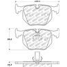 StopTech | Street Select Brake Pads - Arrière StopTech Plaquettes de freins