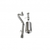 Corsa | Sport Cat-Back Exhaust System - 3.0" Single 4.0" Tips Trailblazer SS 06-08 6.0L CORSA Performance Cat-Back Exhausts