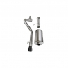 Corsa | Sport Cat-Back Exhaust System - 3.0" Single 4.0" Tips Trailblazer SS 06-08 6.0L CORSA Performance Cat-Back Exhausts