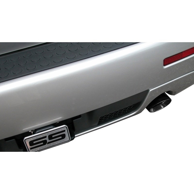 Corsa | Sport Cat-Back Exhaust System - 3.0" Single 4.0" Tips Trailblazer SS 06-08 6.0L CORSA Performance Cat-Back Exhausts