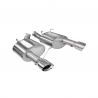 Corsa | Xtreme Axle-Back Exhaust System - 3.0" Single 4.0" Tips Mustang GT / Boss 302 CORSA Performance Axle-Back Exhausts