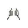 Corsa | Sport Axle-Back Exhaust System - 2.5" No Tips Cadillac CTS Vsport V6 3.6L TT CORSA Performance Axle-Back Exhausts