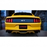 Corsa | Xtreme Cat-Back Exhaust System - 3.0" Single 4.5" Tips Mustang GT Coupe CORSA Performance Cat-Back Exhausts
