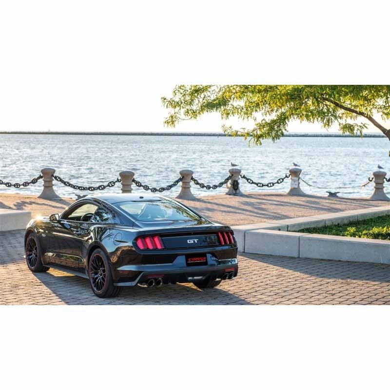 Corsa | Xtreme Cat-Back Exhaust System - Mustang 5.0L 2015-2017 CORSA Performance Cat-Back Exhausts
