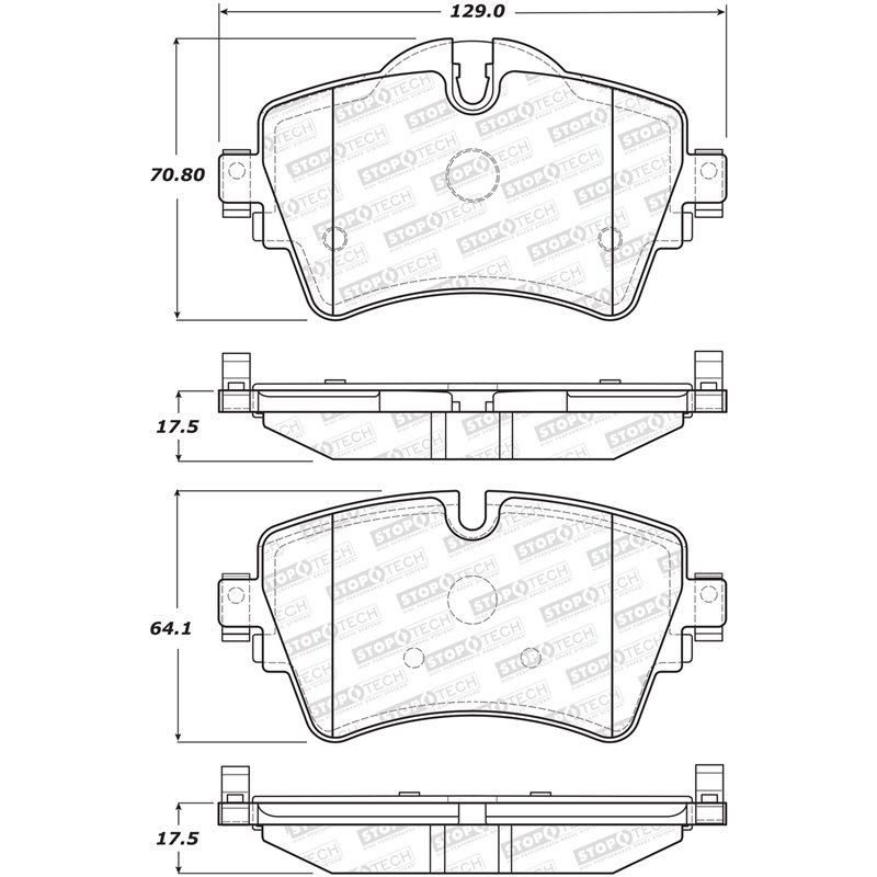 StopTech | Street Brake Pads - Front StopTech Brake Pads