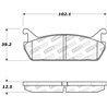 StopTech | Sport Brake Pads - Arrière StopTech Plaquettes de freins