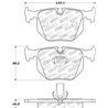 StopTech | Sport Brake Pads - Arrière StopTech Plaquettes de freins
