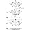 StopTech | Sport Brake Pads - Avant StopTech Plaquettes de freins