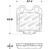 StopTech | Sport Brake Pads - Arrière StopTech Plaquettes de freins