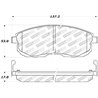 StopTech | Sport Brake Pads - Avant StopTech Plaquettes de freins