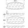 StopTech | Sport Brake Pads - Arrière StopTech Plaquettes de freins