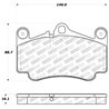 StopTech | Sport Brake Pads - Avant StopTech Plaquettes de freins