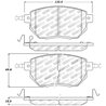 StopTech | Sport Brake Pads - Front StopTech Brake Pads
