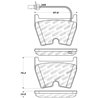 StopTech | Sport Brake Pads - Avant StopTech Plaquettes de freins