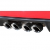 Corsa | Xtreme Axle-Back Exhaust System - 2.5" Twin 3.5" Tips Chevrolet Corvette C6 LS3 CORSA Performance Axle-Back Exhausts