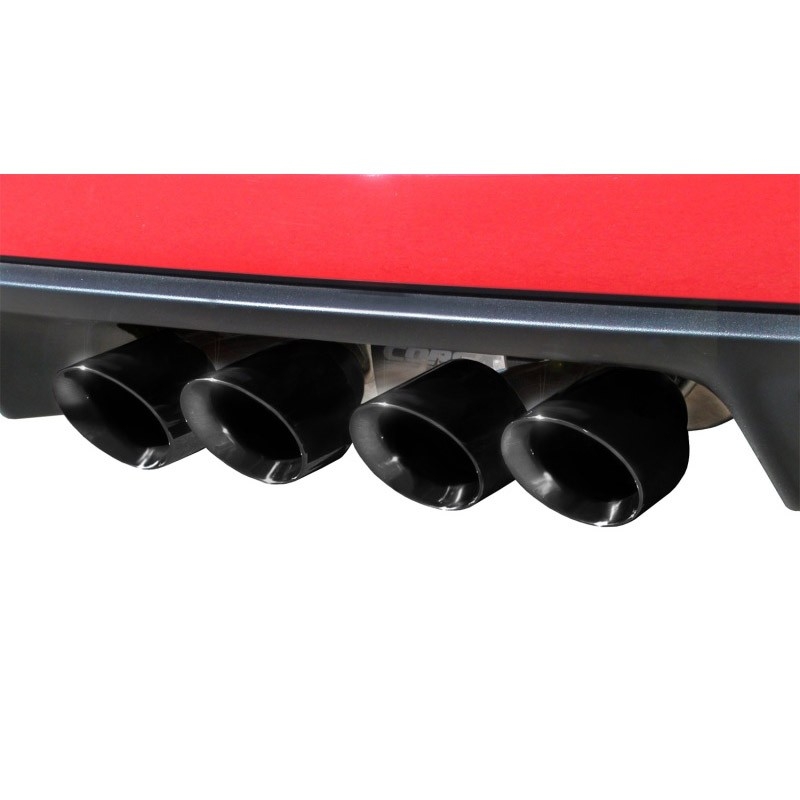 Corsa | Xtreme Axle-Back Exhaust System - 2.5" Twin 3.5" Tips Chevrolet Corvette C6 LS3 CORSA Performance Axle-Back Exhausts