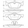 StopTech | Sport Brake Pads - Arrière StopTech Plaquettes de freins