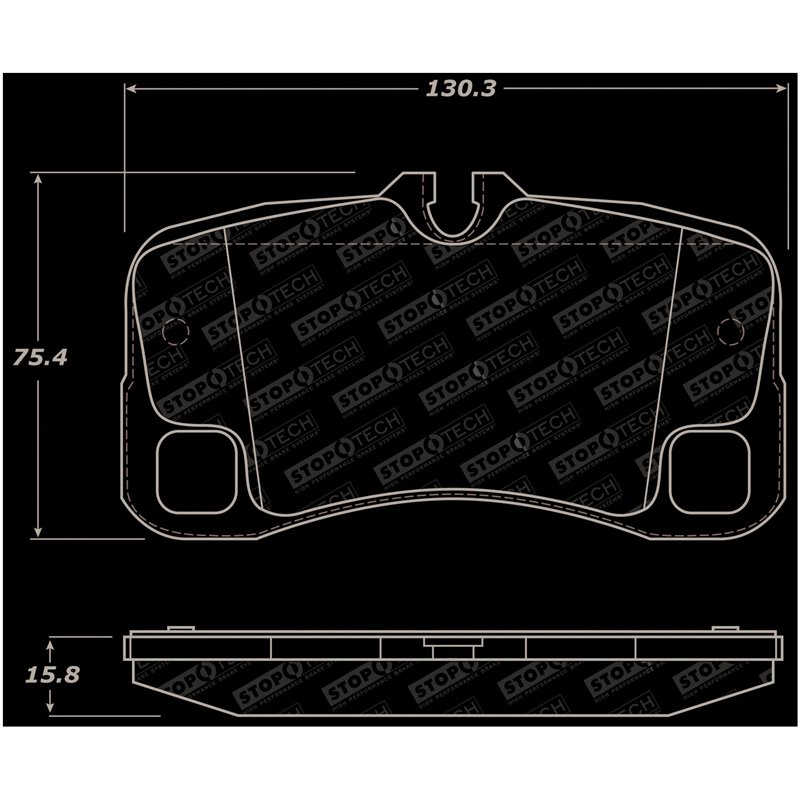StopTech | Sport Brake Pads - Arrière StopTech Plaquettes de freins