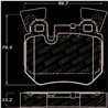 StopTech | Sport Brake Pads - Arrière StopTech Plaquettes de freins