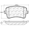 StopTech | Sport Brake Pads - Arrière StopTech Plaquettes de freins
