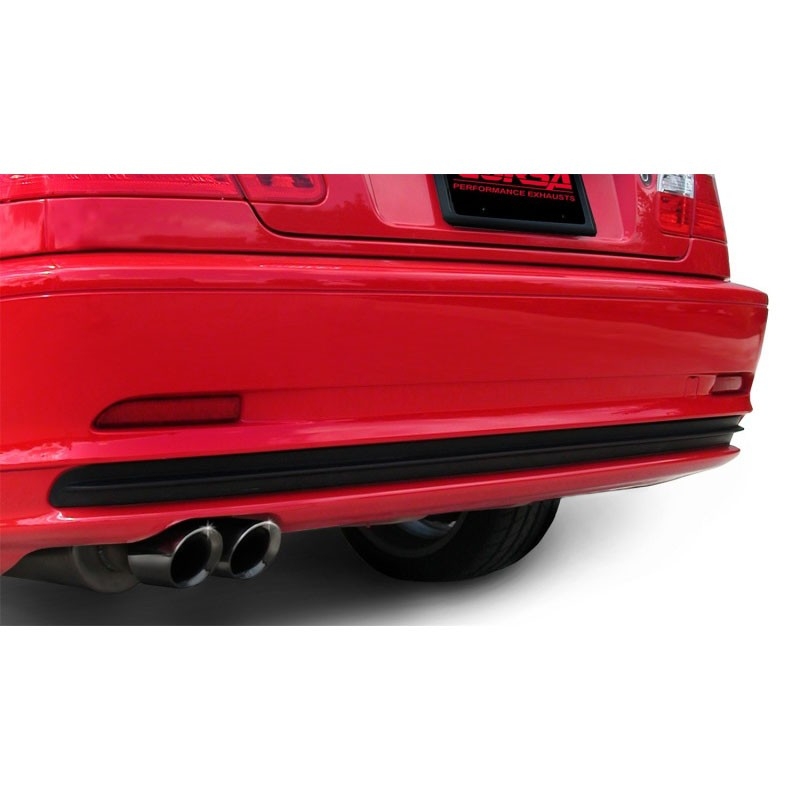 Corsa | Sport Axle-Back Exhaust System - 325i / 330i 2.5L / 3.0L 2001-2005 CORSA Performance Axle-Back Exhausts