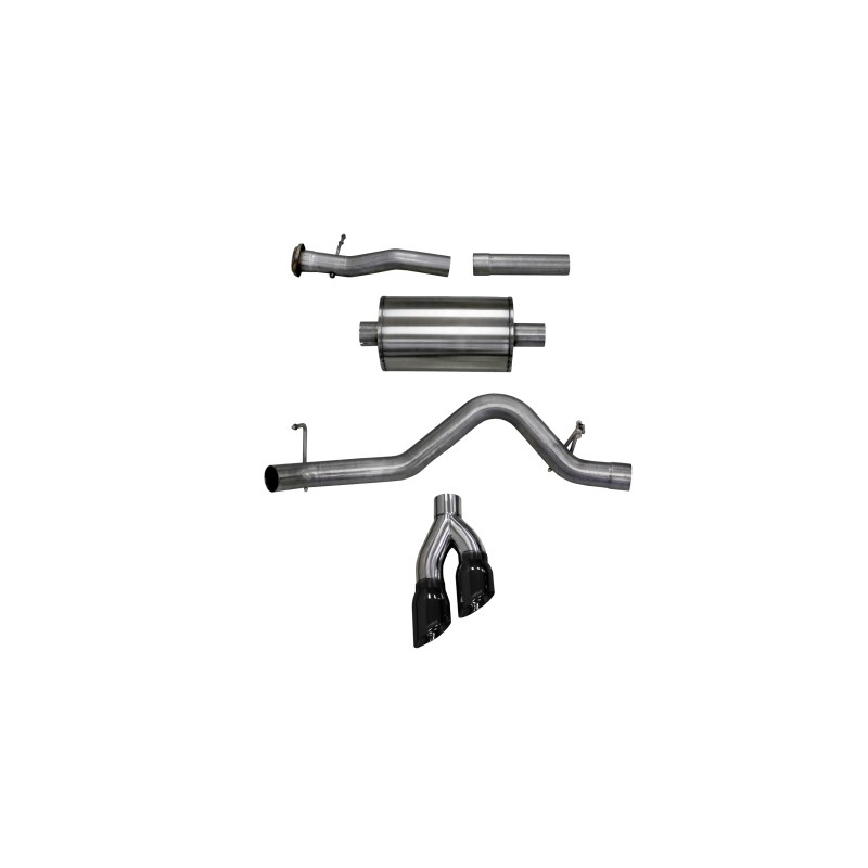 Corsa | Sport Cat-Back Exhaust System - Colorado / Canyon 3.6L 2017-2022 CORSA Performance Cat-Back Exhausts