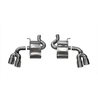 Corsa | Sport Axle-Back Exhaust System - 2.75" Twin 4.0" Tips Camaro SS / ZL1 CORSA Performance Axle-Back Exhausts