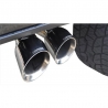 Corsa | Sport Cat-Back Exhaust System - 3.0" Twin 4.0" Tips Ford F-150 V8 5.0L CORSA Performance Cat-Back Exhausts