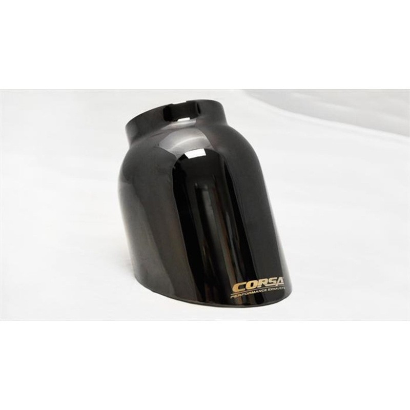 Corsa | Sport Cat-Back Exhaust System - 3.0" Twin 4.0" Tips Ford F-150 V8 5.0L CORSA Performance Cat-Back Exhausts