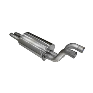 Corsa | Sport Axle-Back Exhaust System - 3.0" Muffler Upgrade Ford F-150 Raptor EcoBoost 3.5T CORSA Performance Axle-Back Exh...