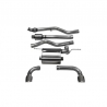 Corsa | Touring Cat-Back Exhaust System - 3.0" Single 3.5" Tips BMW 335i F30 RWD CORSA Performance Cat-Back Exhausts