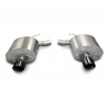 Corsa | Sport Axle-Back Exhaust System - 2.5" Single 4.0" Tips Cadillac CTS-V Sedan CORSA Performance Axle-Back Exhausts