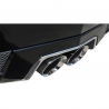 Corsa | Sport Axle-Back Exhaust System - 2.5" Single 4.5" Tips Cadillac CTS-V Coupe CORSA Performance Axle-Back Exhausts