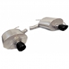 Corsa | Sport Axle-Back Exhaust System - 2.5" Single 3.5" Tips Cadillac CTS-V Wagon CORSA Performance Axle-Back Exhausts