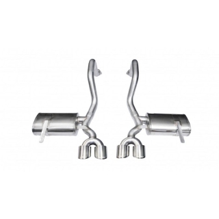 Corsa | Xtreme Axle-Back Exhaust System - 2.5" Twin 4.0" Tips Chevrolet Corvette C5 CORSA Performance Axle-Back Exhausts