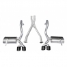 Corsa | Xtreme Cat-Back Exhaust System - 2.5" Twin 4.0" Tips Chevrolet Corvette C5 CORSA Performance Cat-Back Exhausts