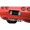Corsa | Xtreme Cat-Back Exhaust System - 2.5" Twin 4.0" Tips Chevrolet Corvette C5 CORSA Performance Cat-Back Exhausts