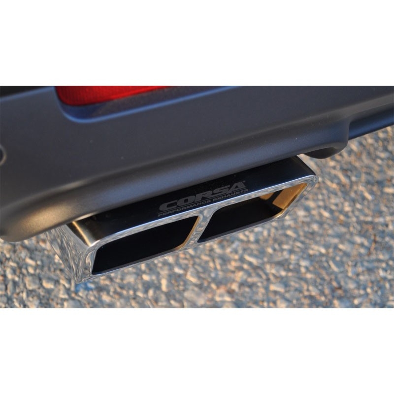 Corsa | Xtreme Cat-Back Exhaust System - 2.75" GTX2 Tips Challenger SRT 6.2L / 6.4L CORSA Performance Cat-Back Exhausts