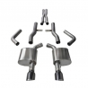 Corsa | Xtreme Cat-Back Exhaust System - Charger 6.2L / 6.4L 2015-2020 CORSA Performance Cat-Back Exhausts