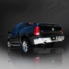 Corsa | Sport Cat-Back Exhaust System - 3.0" Single 4.0" Tips Ram 1500 4.7L / 5.7L 140" WB CORSA Performance Cat-Back Exhausts